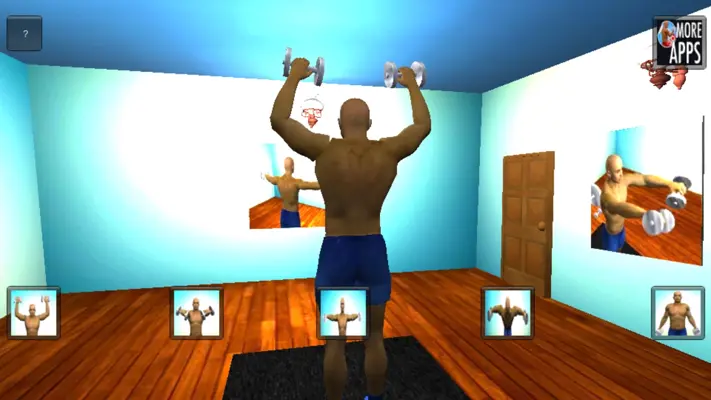 Shoulder 3D Workout Exercise android App screenshot 0