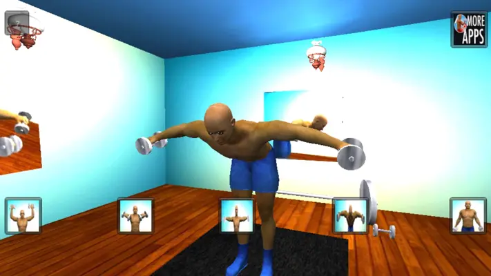 Shoulder 3D Workout Exercise android App screenshot 2